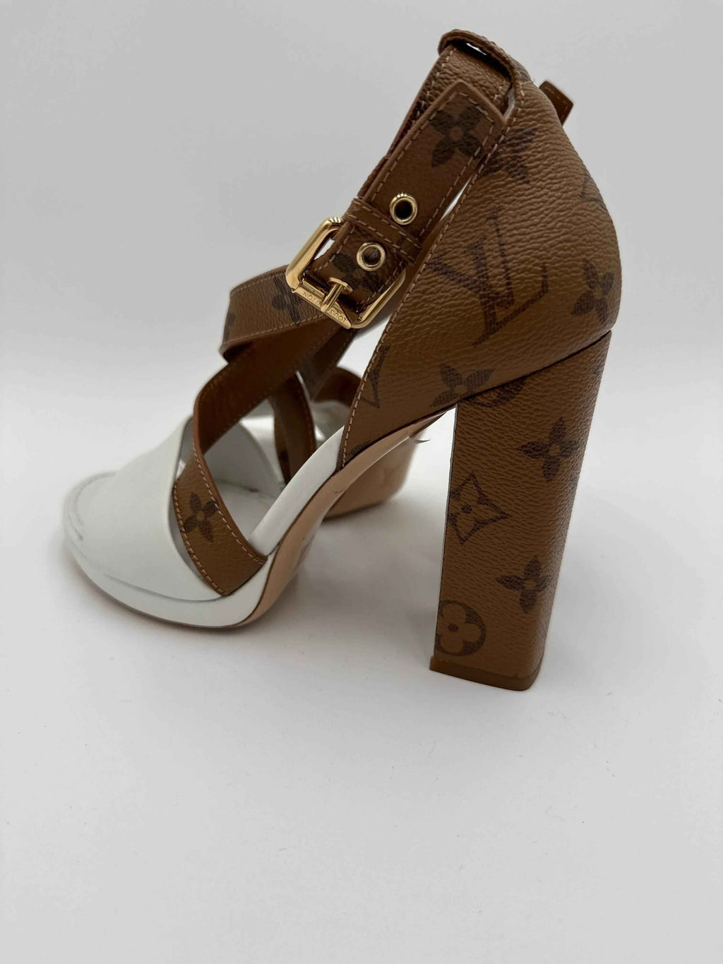 Louis Vuitton Sandali Bicolore Pelle Biana