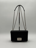 Miu Miu Borsa Pattina a Tracolla in Pelle Madras Nero - Mercatino di Ninni