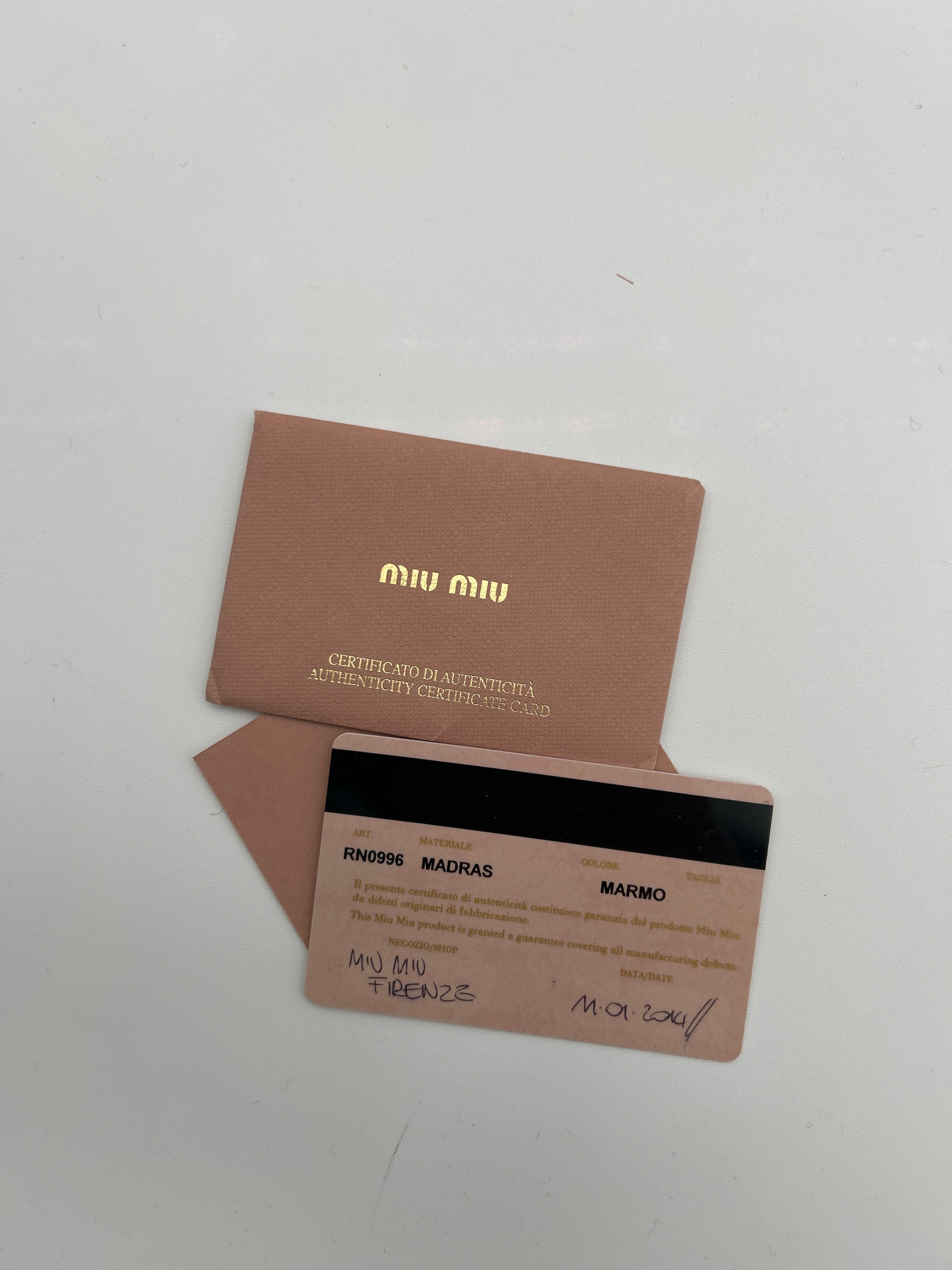 Miu Miu Borsa Tote in Pelle Grigia Miumiu