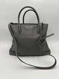 Miu Miu Borsa Tote in Pelle Grigia Miumiu