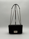 Miumiu Borsa Pattina Tracolla in Pelle Madras Nero