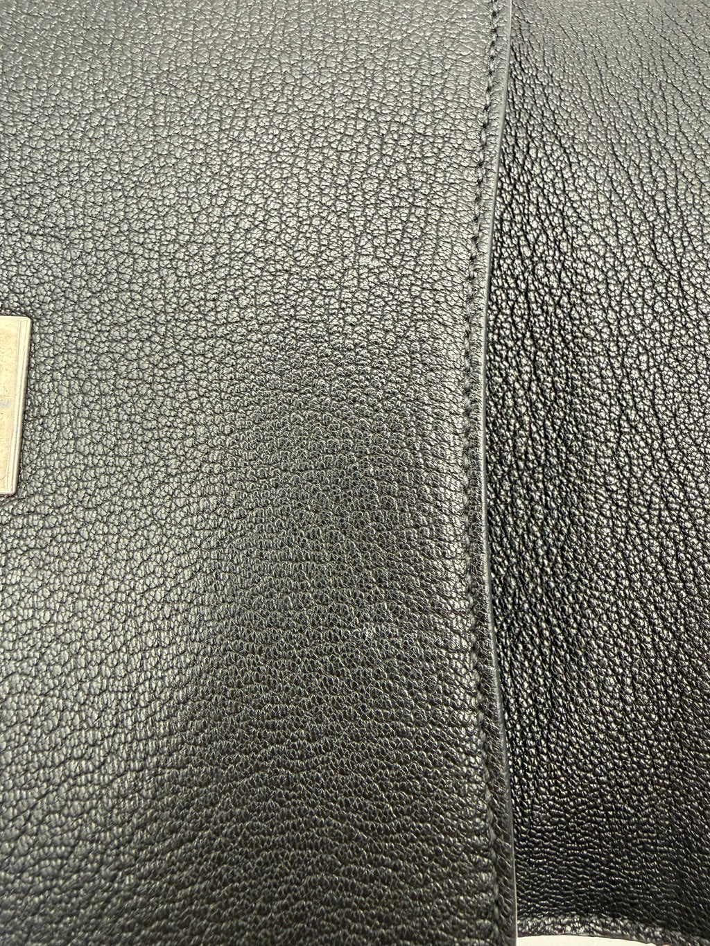 Miumiu Borsa Pattina Tracolla in Pelle Madras Nero