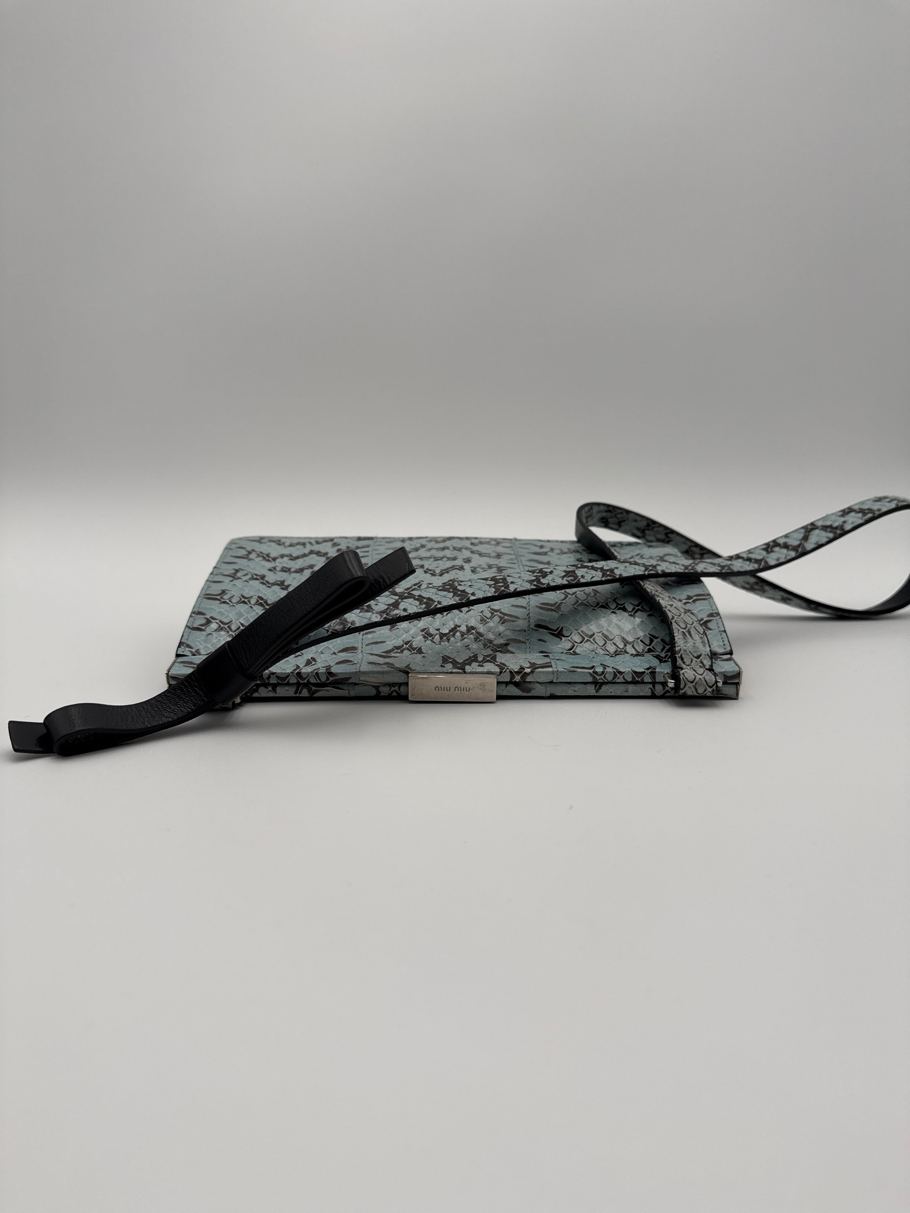 Miumiu Borsa Tracolla Pitone Miumiu