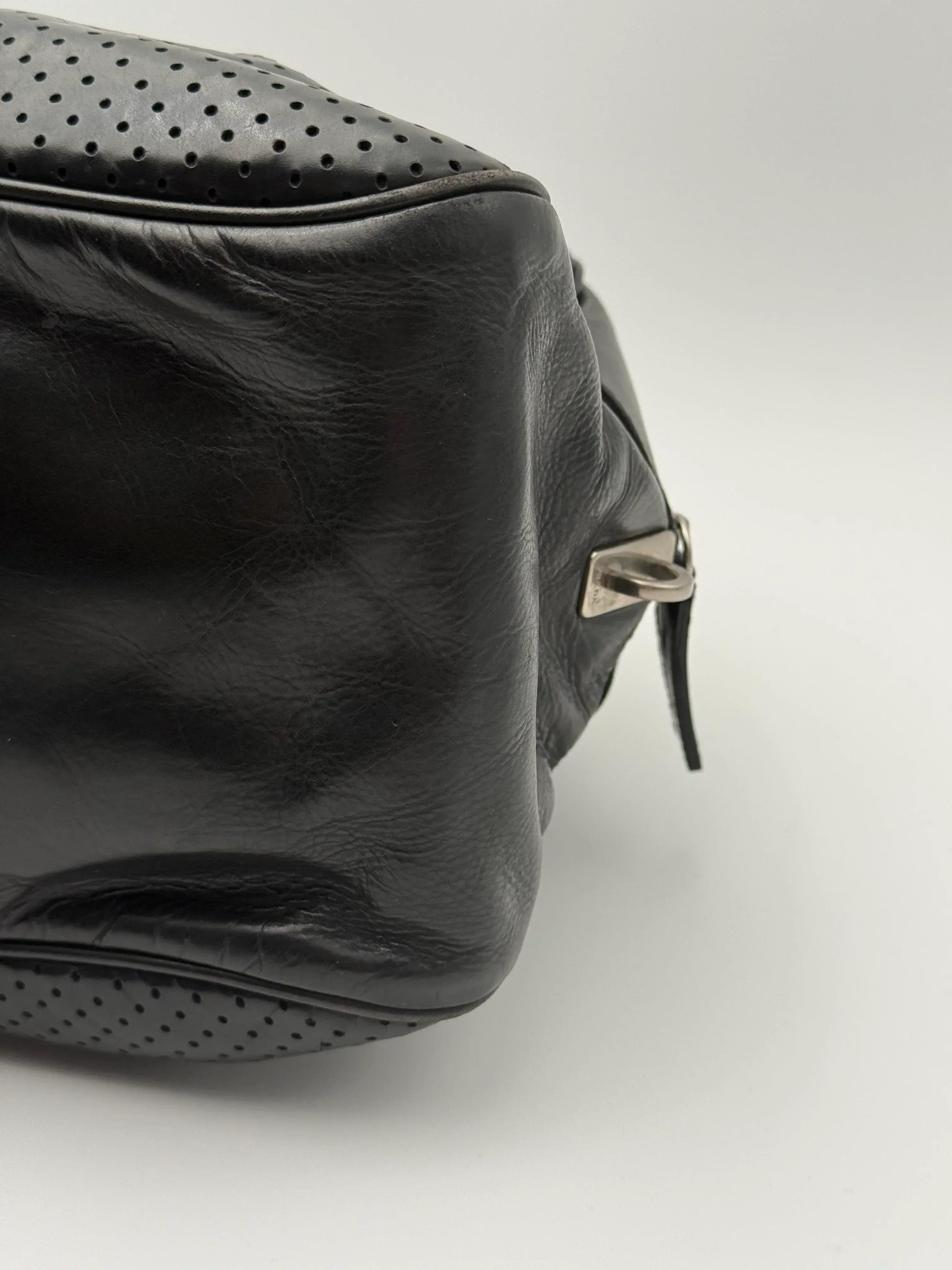 Prada-Borsa-Bowling-Vintage-in-Pelle-di-Vitello-Nera-Mercatino-di-Ninni-71080801435997 - Mercatino di Ninni