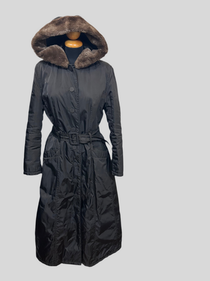 Prada Cappotto Impermeabile Marrone Prada