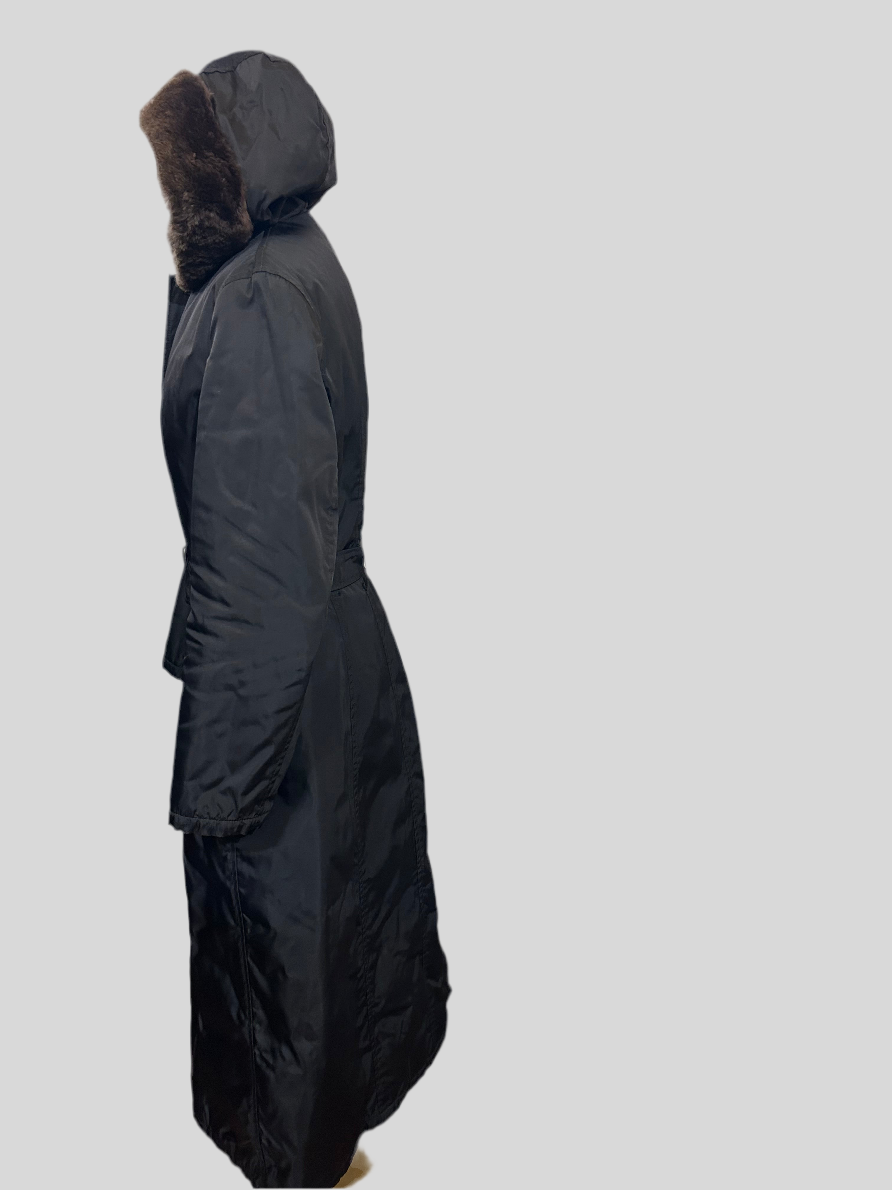 Prada Cappotto Impermeabile Marrone Prada