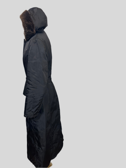 Prada Cappotto Impermeabile Marrone Prada