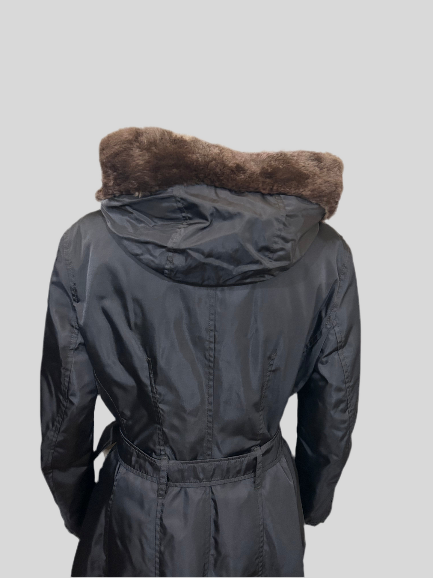 Prada Cappotto Impermeabile Marrone Prada