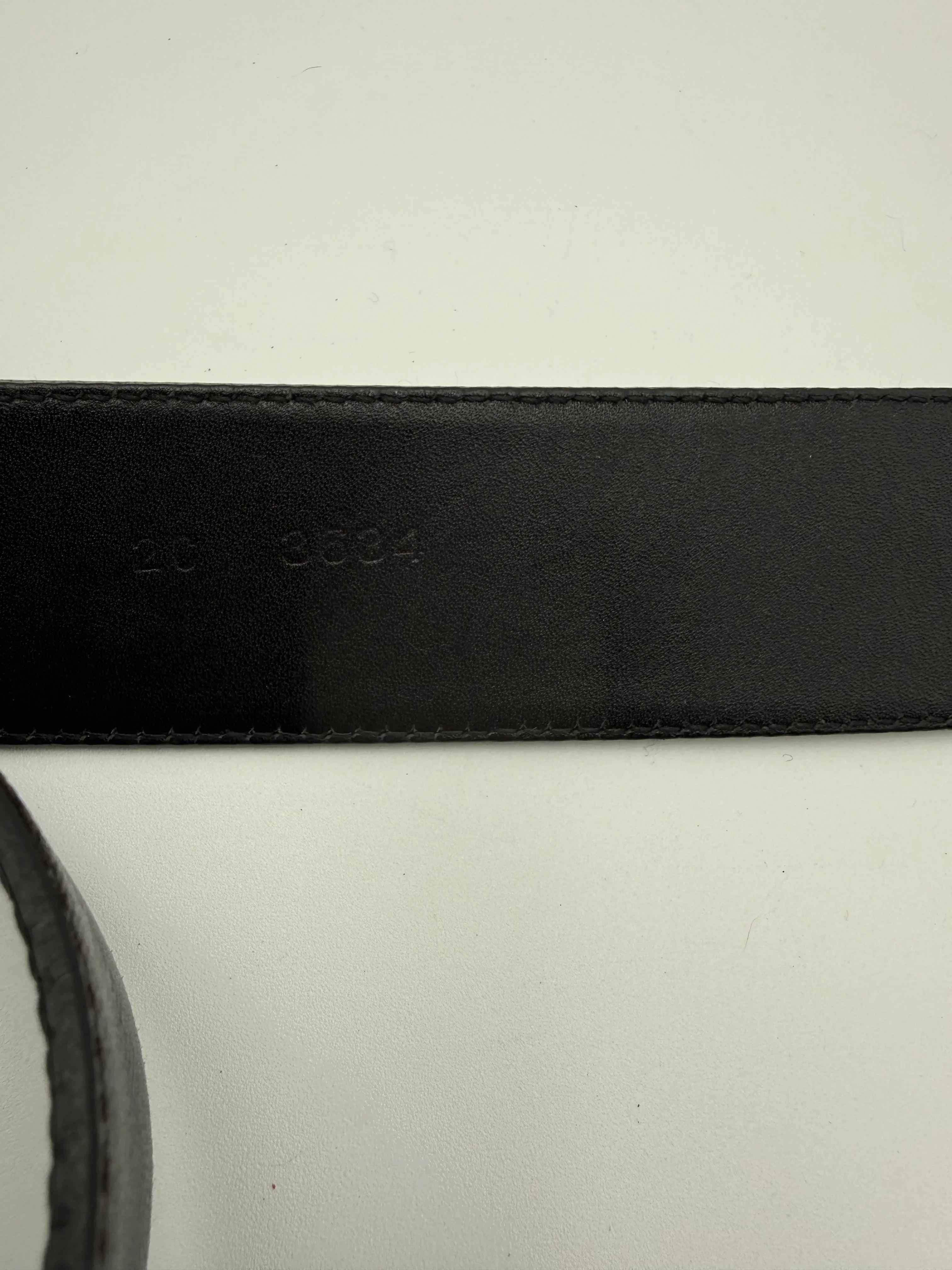 Prada Cintura Vintage in Pelle Saffiano con Drago Nera