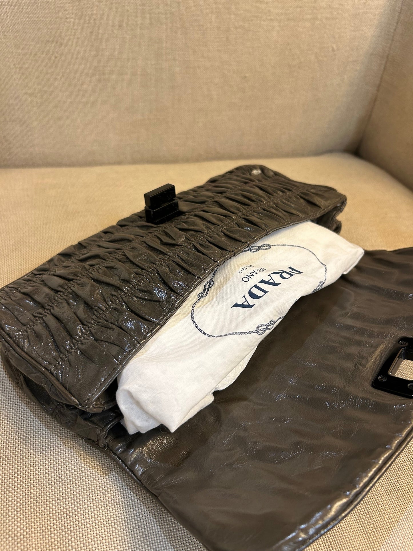 Prada Clutch in Pelle Prada