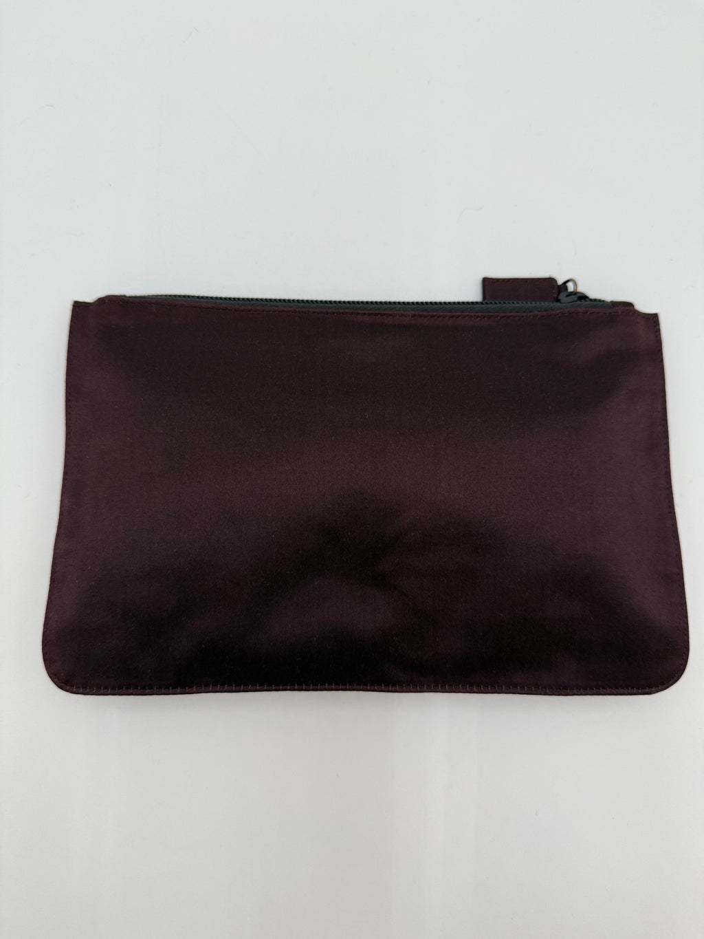 Prada Pochette Vintage a Busta in Nylon Jacquard Borgogna