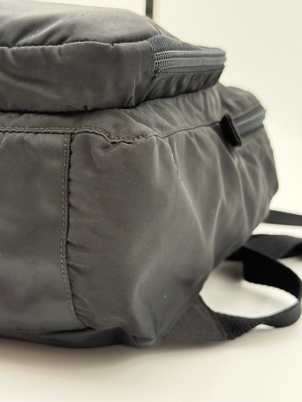 Prada Zaino in Nylon Tela Vela Nero - Mercatino di Ninni