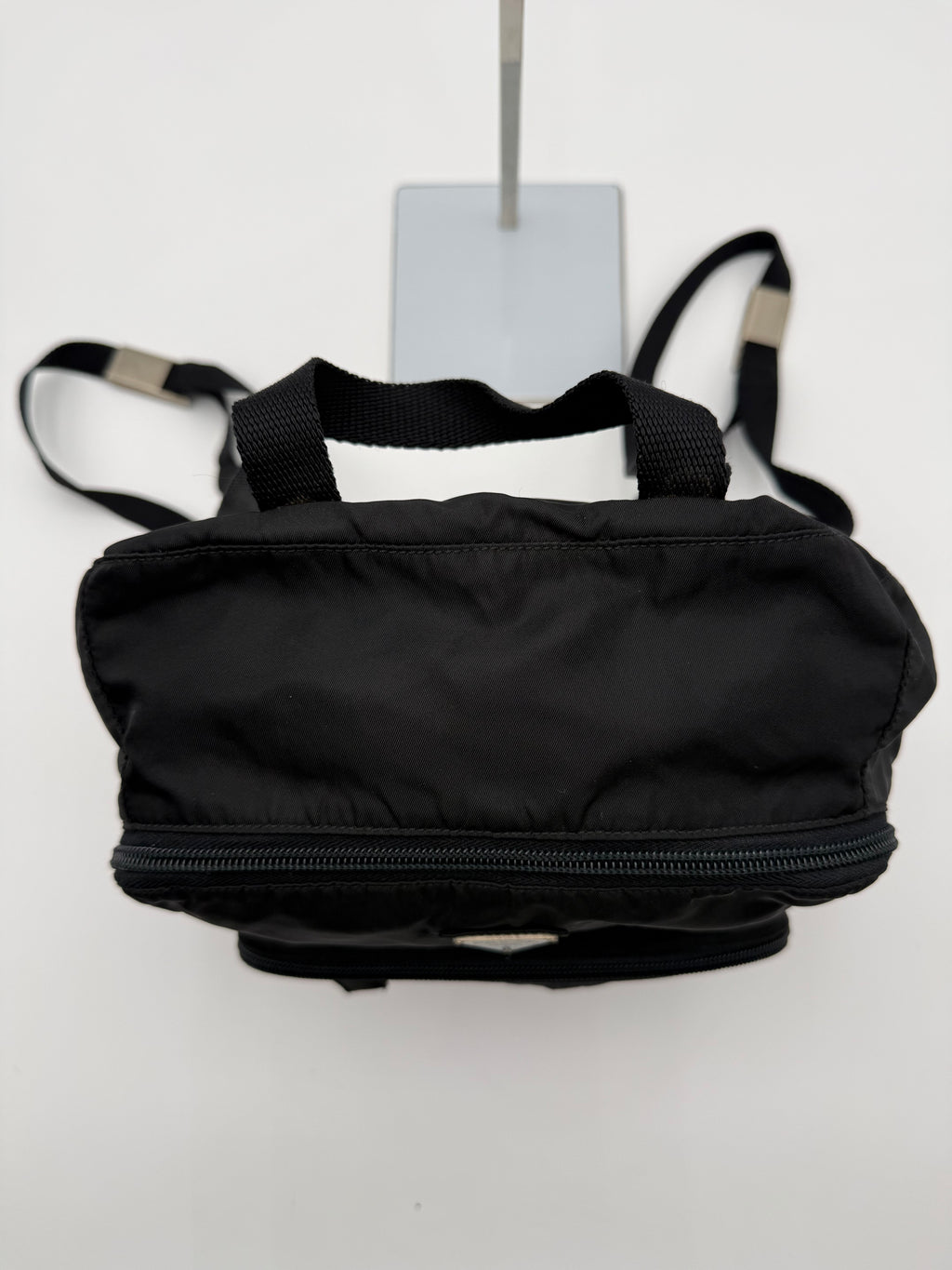 Prada Zaino in Nylon Tela Vela Nero - Mercatino di Ninni