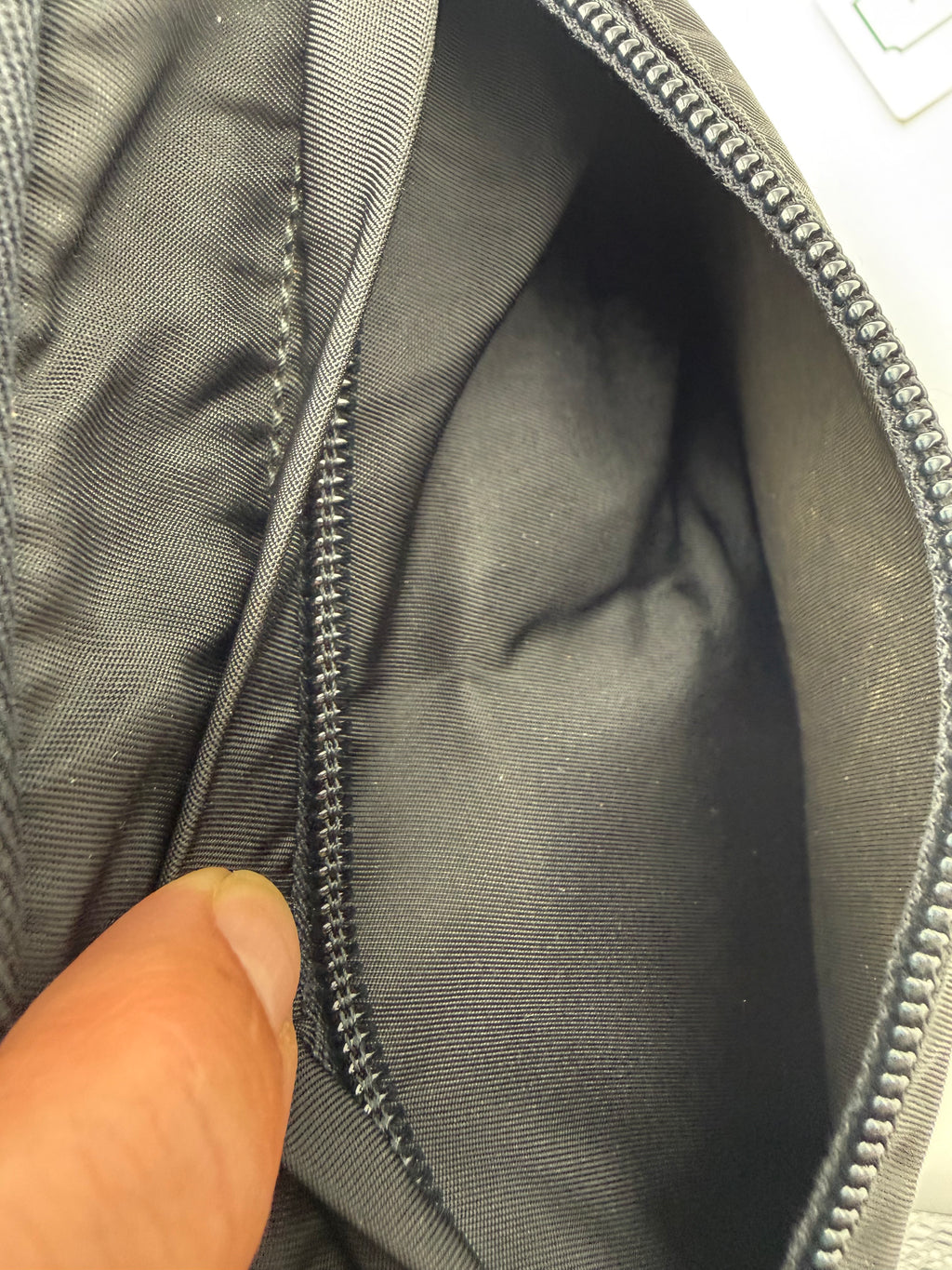 Prada Zaino in Nylon Tela Vela Nero - Mercatino di Ninni