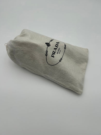 Prada vintage Scarpe in Raso Ricamate Prada