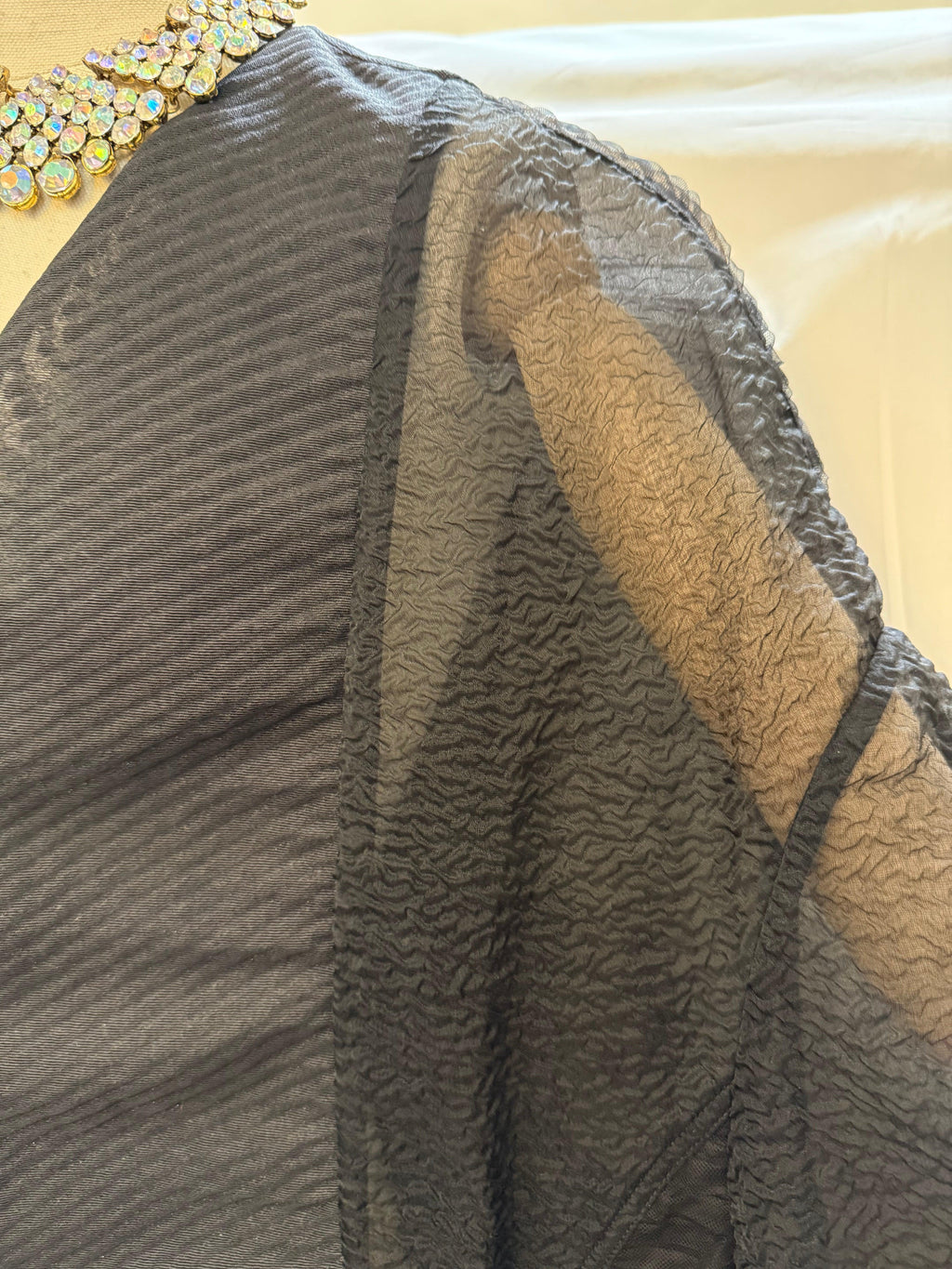 Rick Owens Giacca Vintage Seta Nera - Mercatino di Ninni