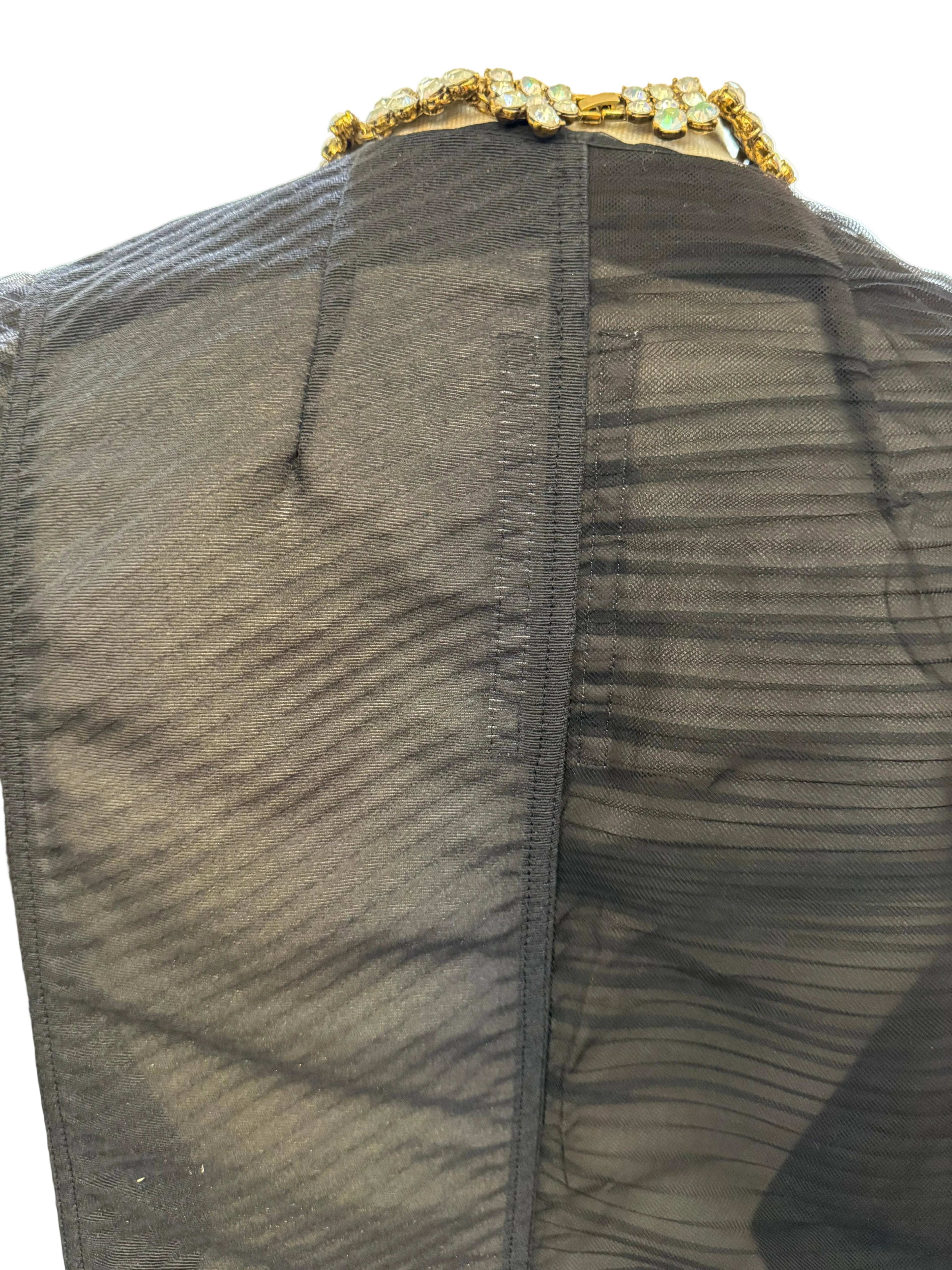 Rick Owens Giacca Vintage Seta Nera - Mercatino di Ninni