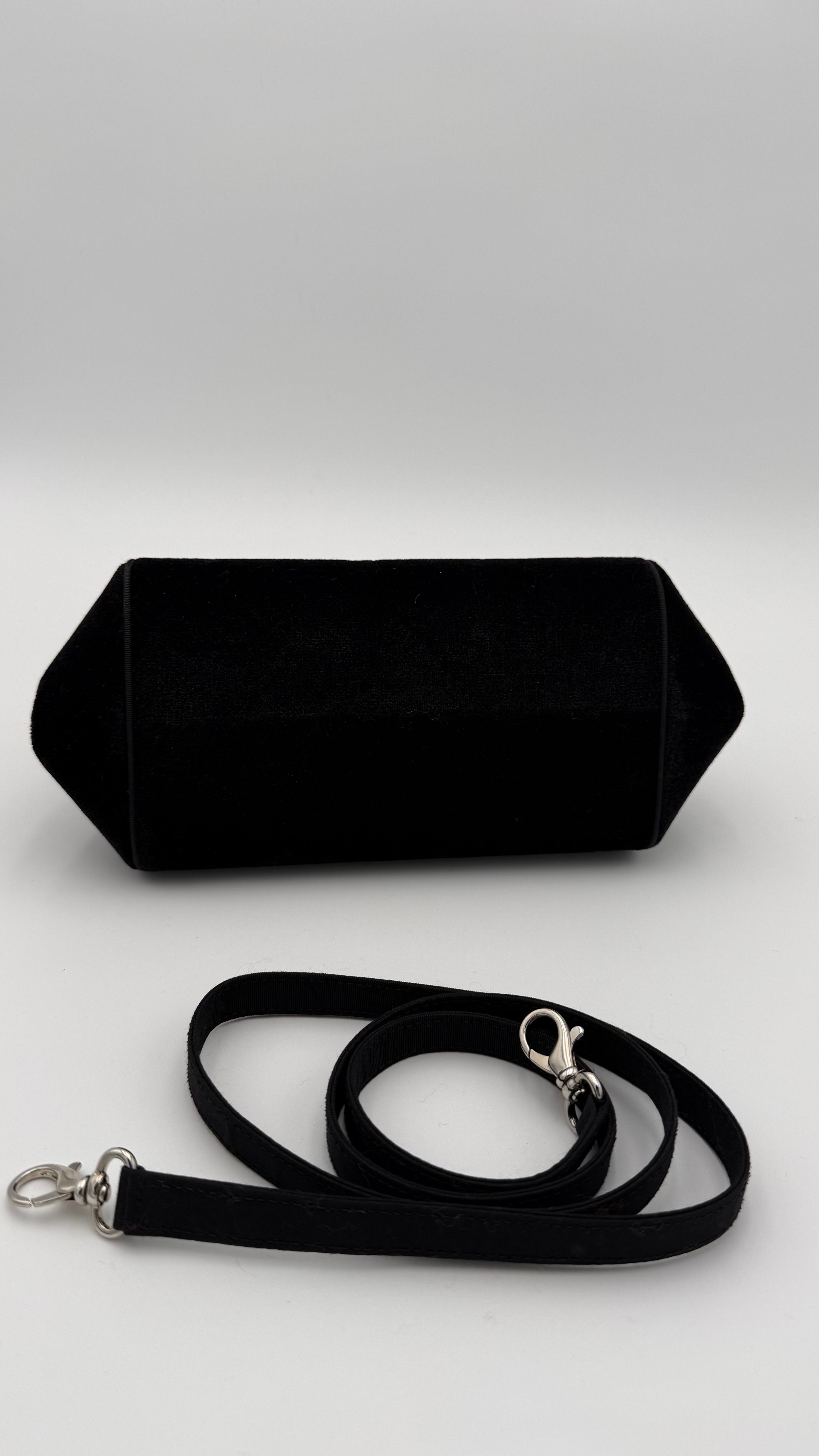 Roberta di Camerino Borsa Baghonghi in Velluto Nera - Mercatino di Ninni