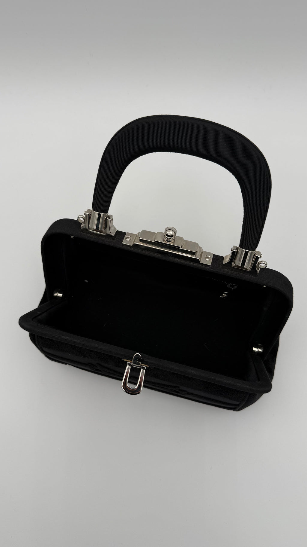 Roberta di Camerino Borsa Baghonghi in Velluto Nera - Mercatino di Ninni