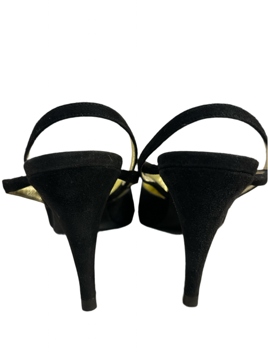 Sandali Chanel Vintage in camoscio Chanel