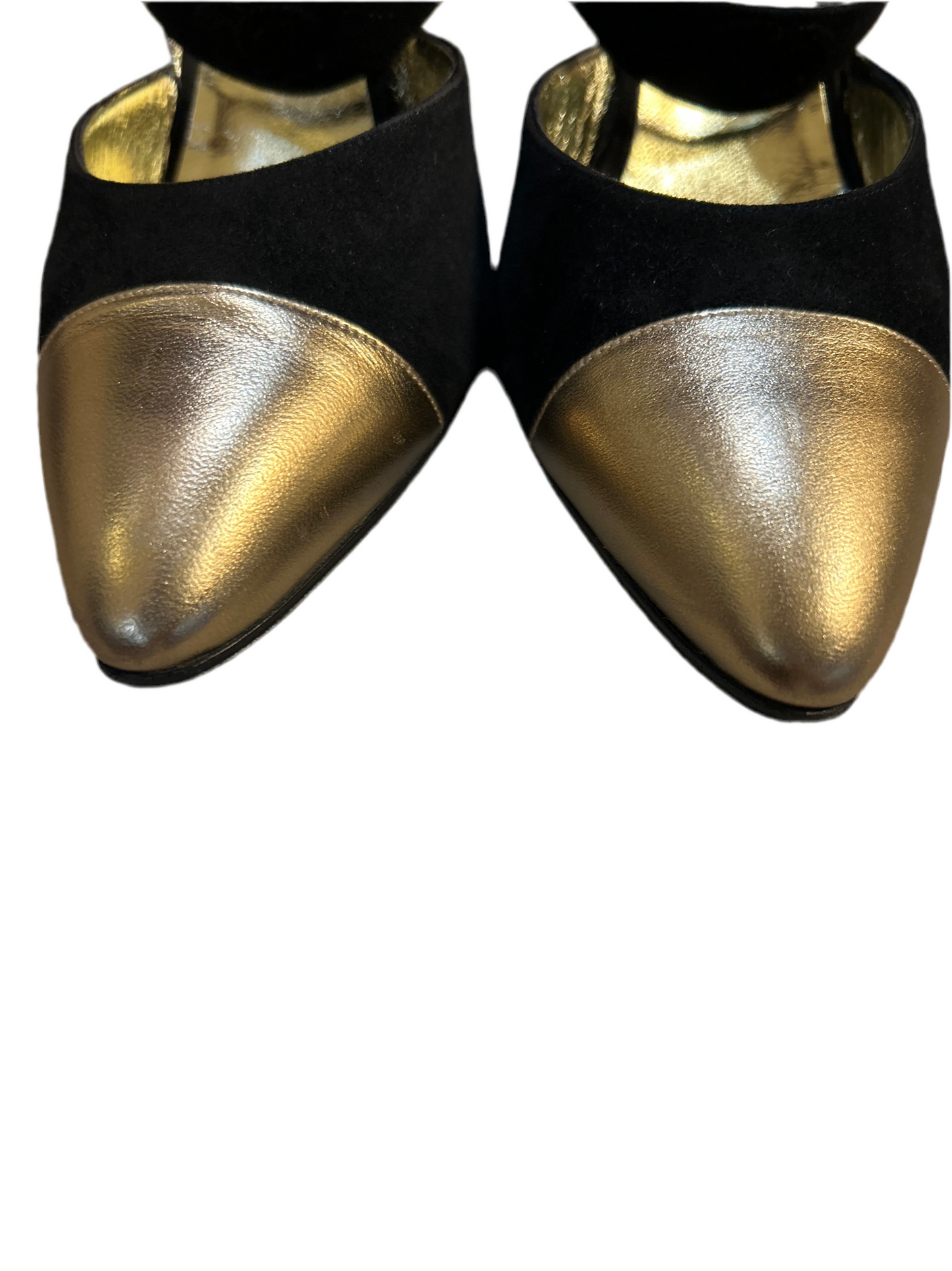 Sandali Chanel Vintage in camoscio Chanel