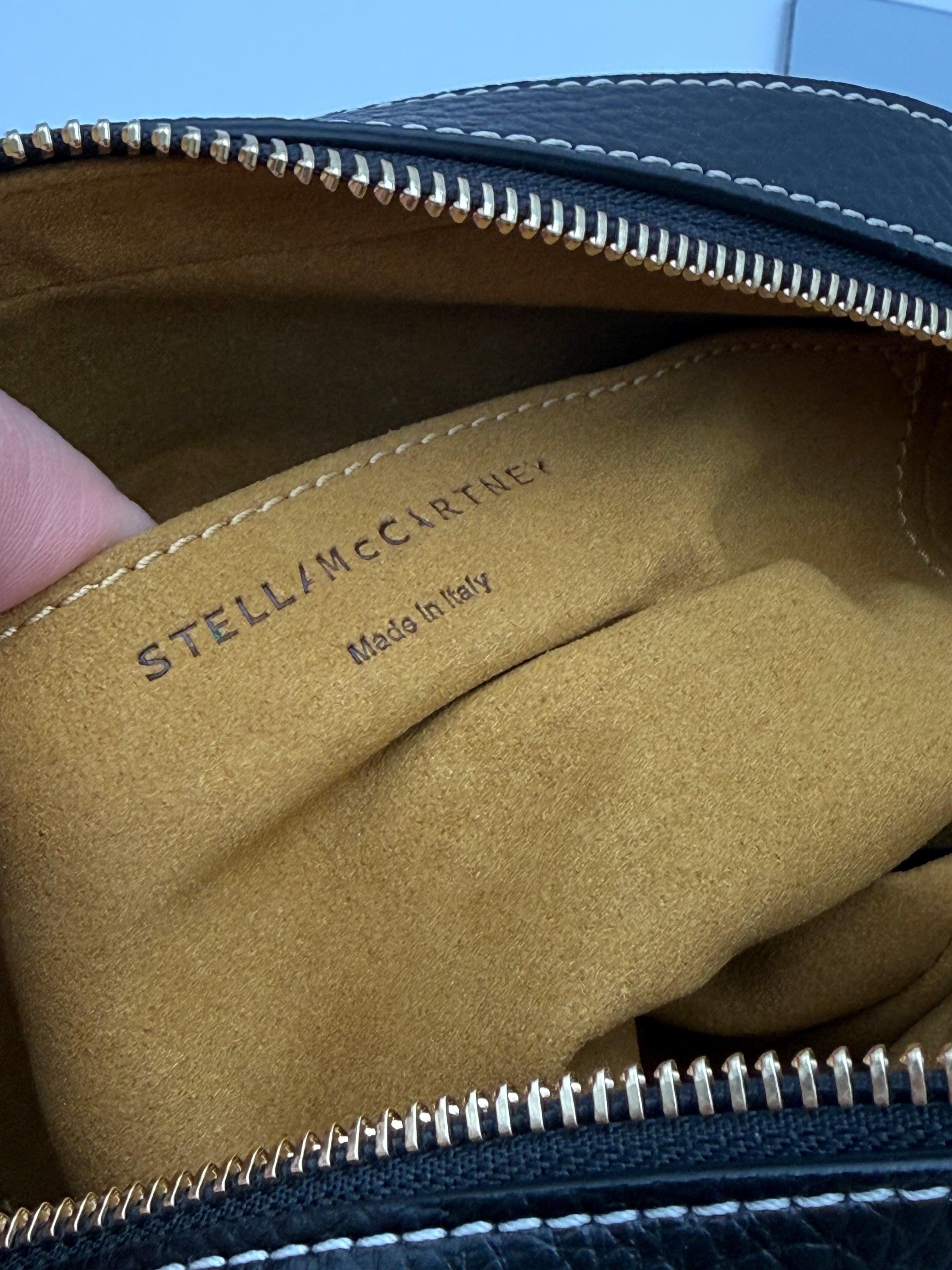 Stella McCartney Borsa Camera Stella Logo Mini Nera - Mercatino di Ninni