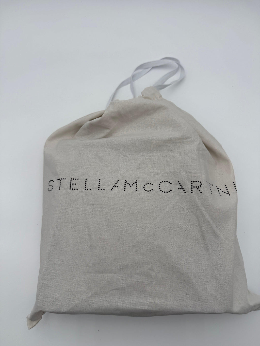 Stella McCartney Borsa Mini Tracolla con Logo Stella in Eco-Pelle Tortora - Mercatino di Ninni