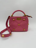 Valentino Garavani Borsa Roman Stud Rosa Valentino