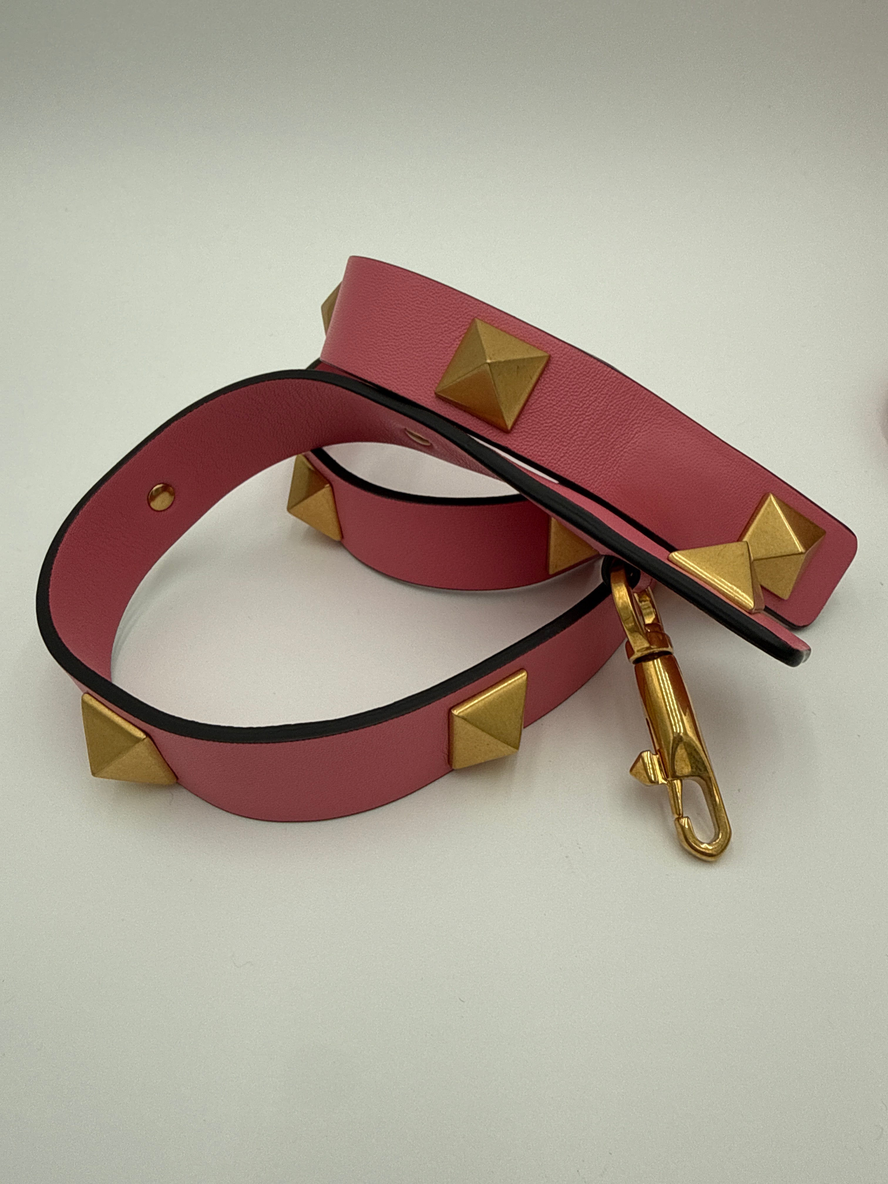 Valentino Garavani Borsa Roman Stud Rosa Valentino