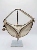 Versace Borsa Vintage Repeat in Pelle Oro Metallizzata