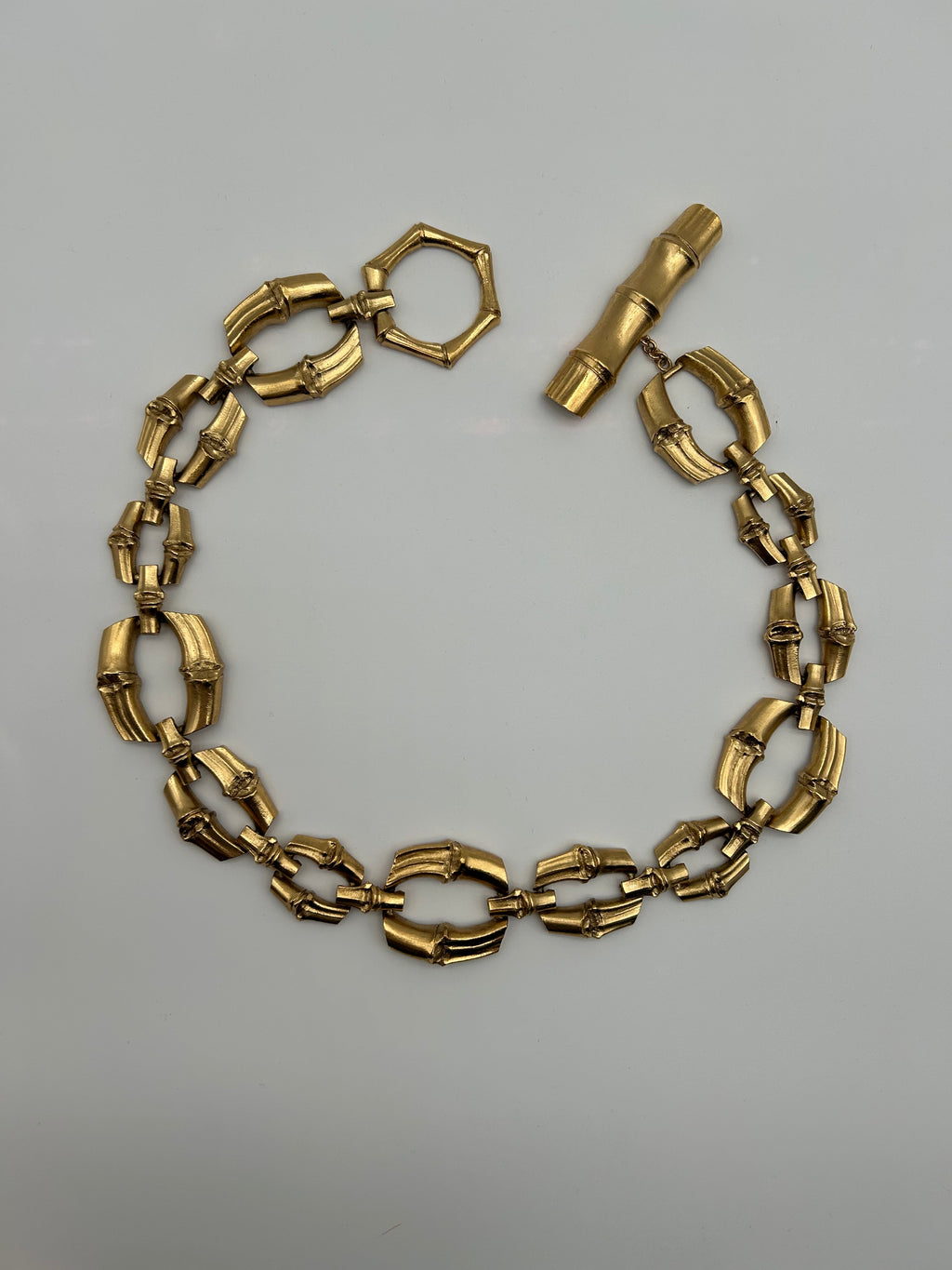 Yves Saint Laurent Cintura a Catena Metallo Oro Yves Saint Laurent