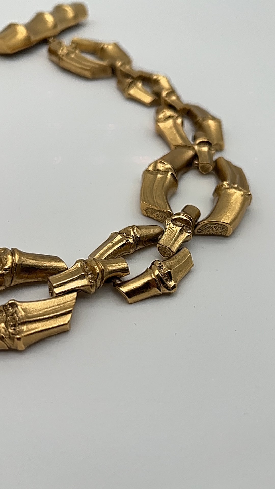 Yves Saint Laurent Cintura a Catena Metallo Oro Yves Saint Laurent