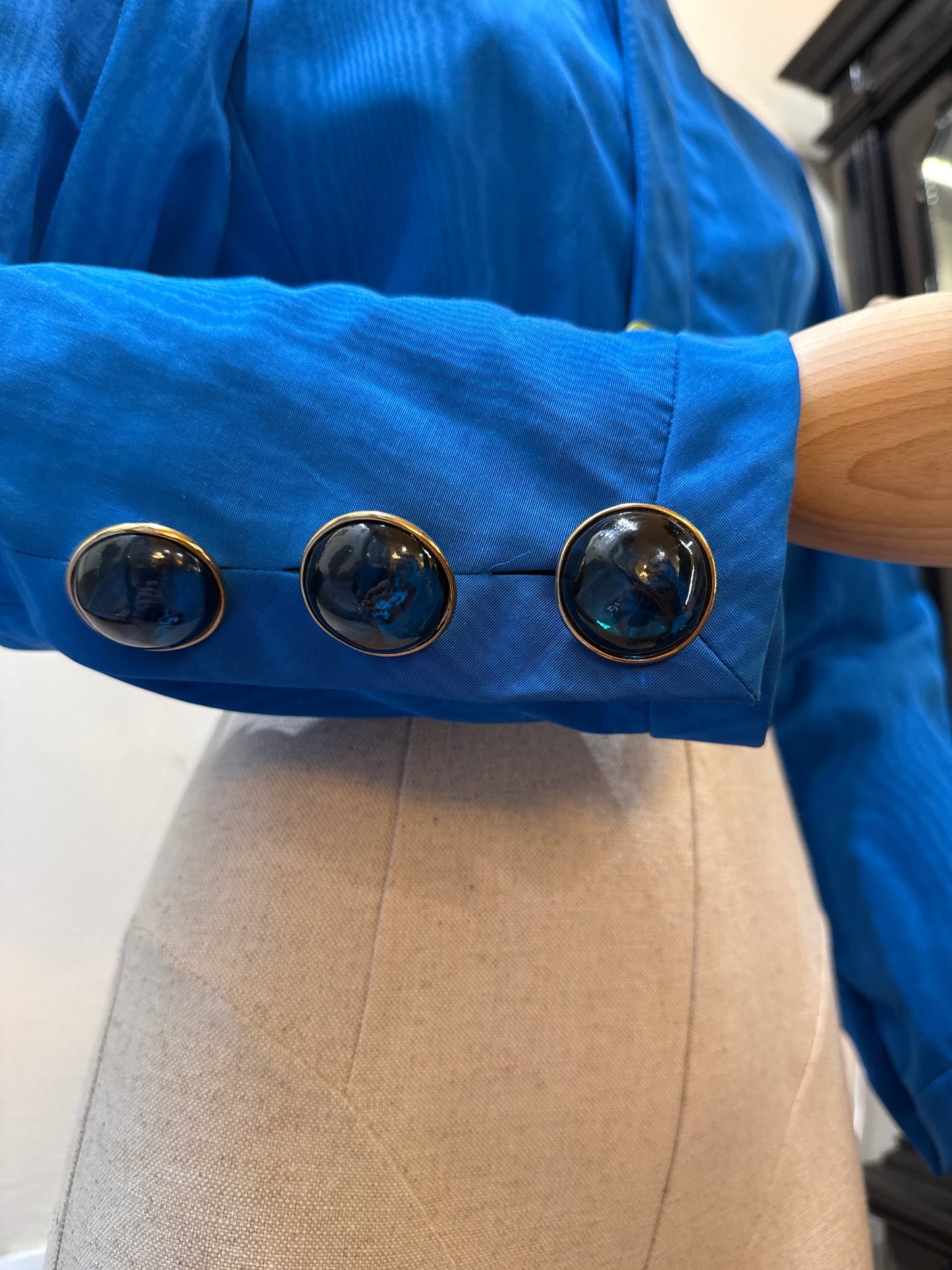 Yves Saint Laurent Rive gauche Giacca corta Vintage Yves Saint Laurent Rive Gauche