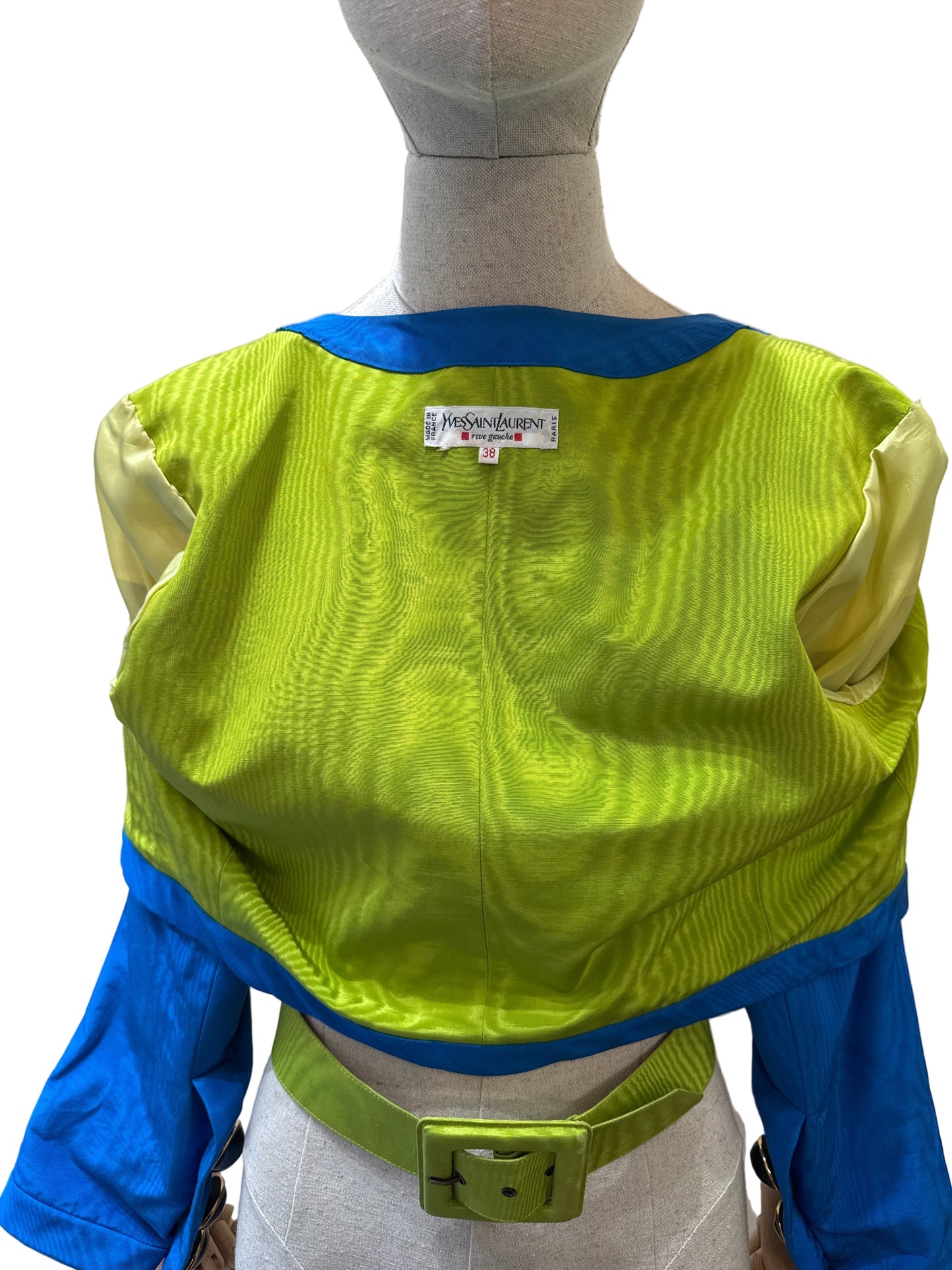 Yves Saint Laurent Rive gauche Giacca corta Vintage Yves Saint Laurent Rive Gauche