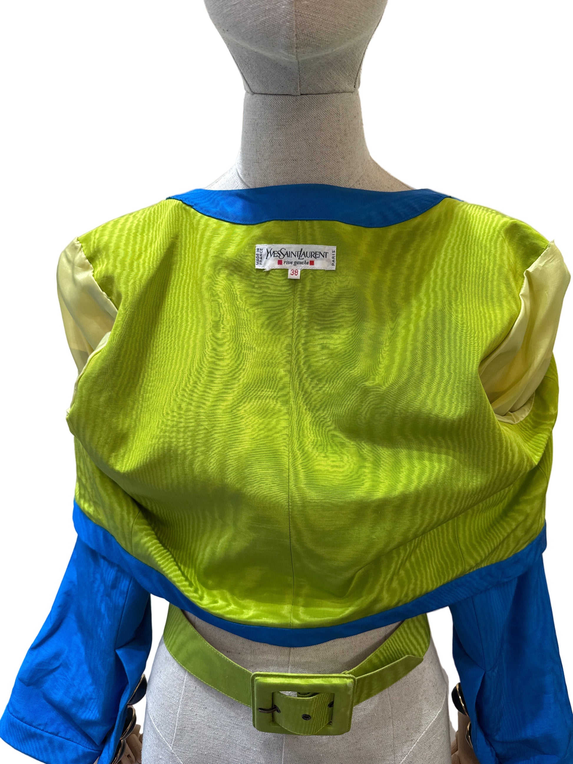 Yves Saint Laurent Rive gauche Giacca corta Vintage Yves Saint Laurent Rive Gauche