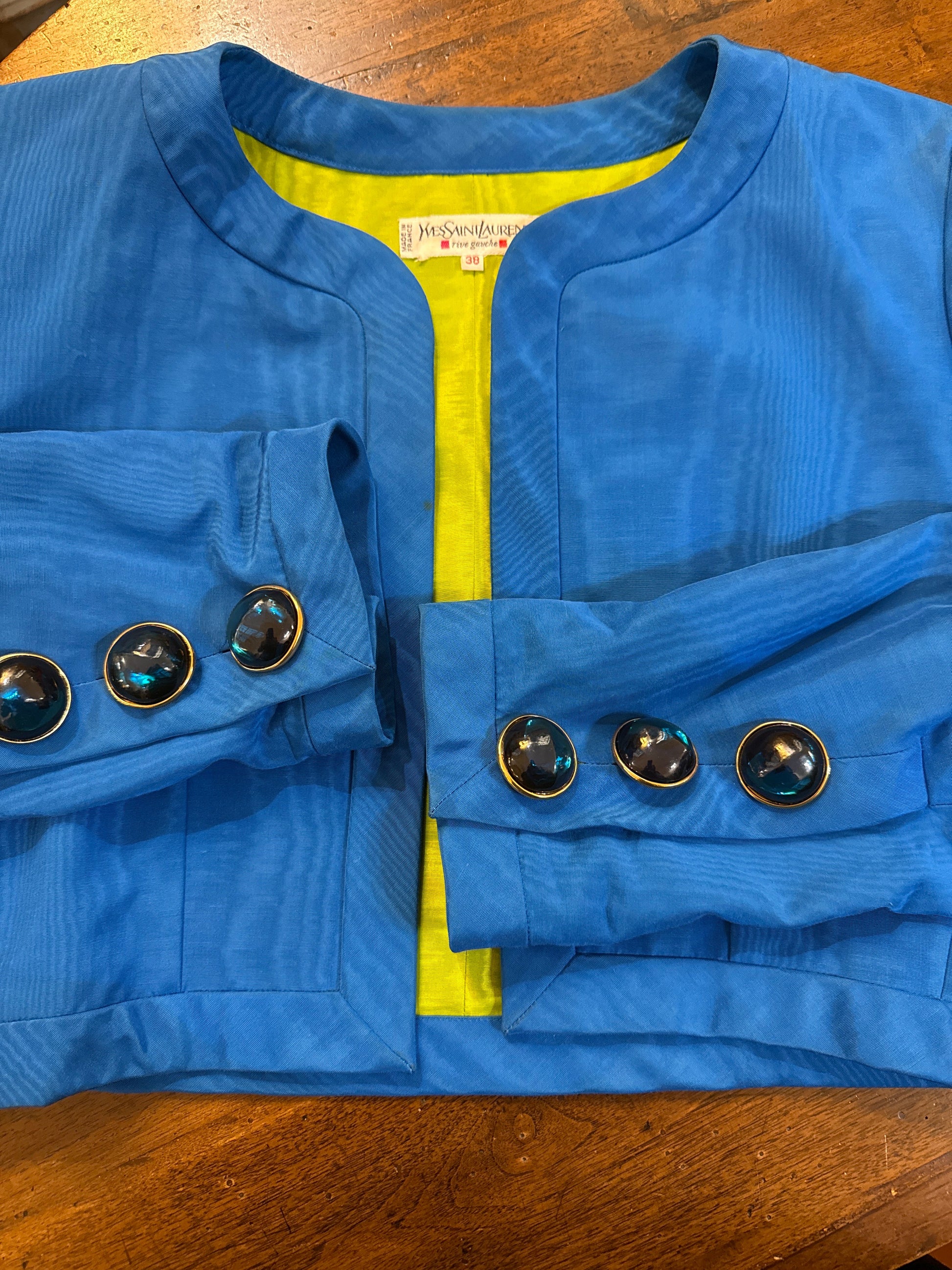 Yves Saint Laurent Rive gauche Giacca corta Vintage Yves Saint Laurent Rive Gauche
